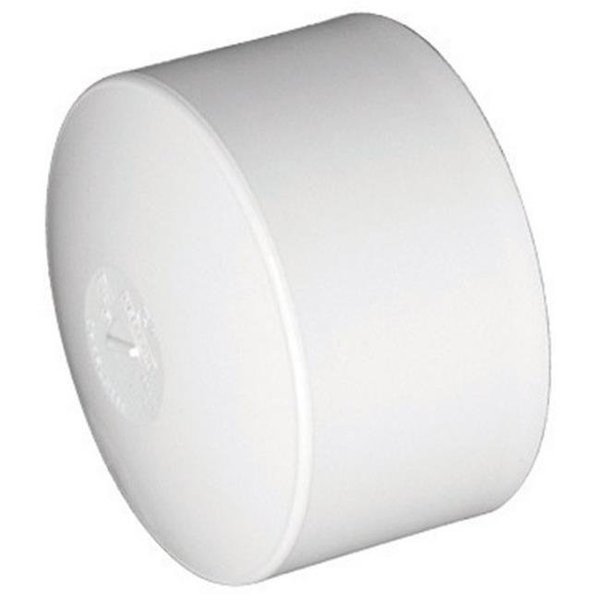 Charlotte Pipe And Foundry Charlotte Pipe & Foundry PVC001161400HA 6 in. PVC-Dwv Cap Hub 4090338